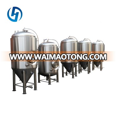 Cooling jacket conical industrial fermentation beer fermenter stainless steel